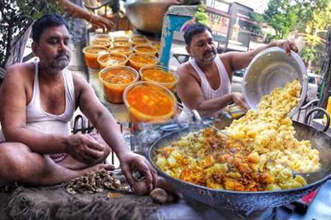 Early Morning Breakfast in Kolkata | Special Sabji With Kachori Only Rs.20/- | Street Food India