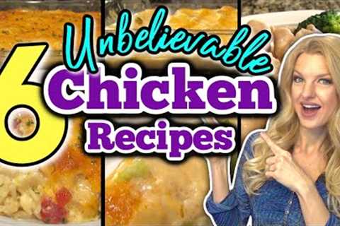 6 Mind Blowing Chicken Dishes that are AMAZINGLY DELICIOUS! | You Don''t Want To Miss!