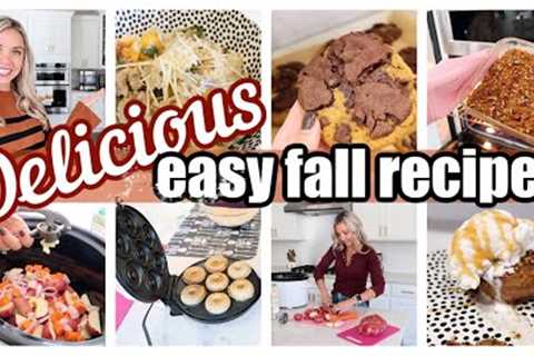 *NEW* FALL COOK WITH ME EASY DELICIOUS FALL RECIPES TIFFANI BEASTON HOMEMAKING CROCKPOT GLUTEN FREE