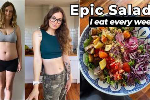 EPIC VEGAN SALADS (That helped me lose 40lbs)