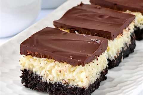 Coconut Bounty Cookie Bars