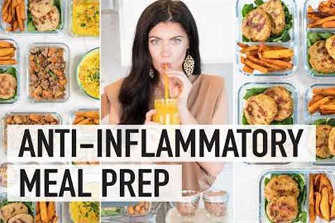 5 DAY ANTI-INFLAMMATORY MEAL PREP | Anti-Inflammatory Foods to Reduce Bloating & Inflammation