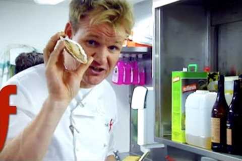 Gordon Ramsay Shows How To Cook  And Plate Scallops | The F Word