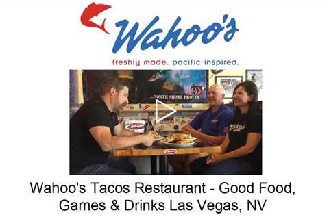 Wahoo's Tacos Restaurant - Good Food, Games & Drinks Las Vegas, NV