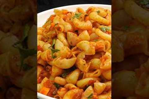 Macaroni Pasta | Pasta Recipe Indian Style | How to make macaroni pasta #shorts #shortsvideo #pasta