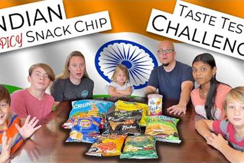 INDIAN FOOD TASTE TEST Challenge 2023 Part 2 🔥 Is THIS Spicy?!