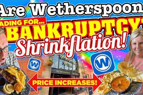 HOW MUCH was our food? When did WETHERSPOONS become EXPENSIVE? Are SPOONS heading for BANKRUPTCY?