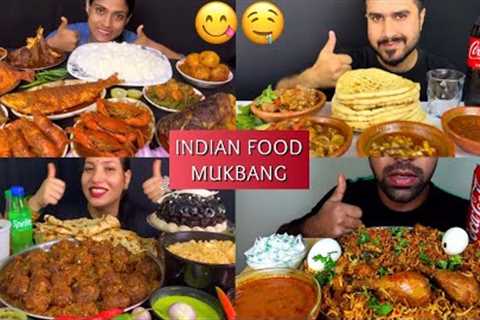 ASMR INDIAN FOOD EATING | FOOD COMPILATION | TASTY 😋 FOOD EATING VIDEOS | No Talking Mukbang Videos
