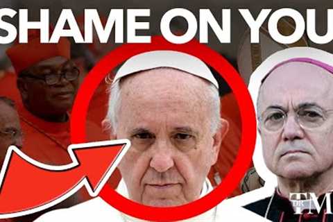 Archbishop Vigano SHAMES Pope Francis and Bishops!