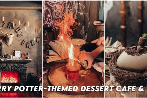 The Wizard’s Brew – New Harry Potter-Themed Dessert & Bar In Singapore