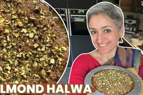 ALMOND HALWA for Diwali | Try this GLUTENFREE delicious treat this festive season | Food with Chetna