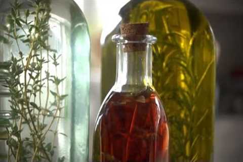 How to Make Herb Infused Oils and Vinegar | At Home With P. Allen Smith