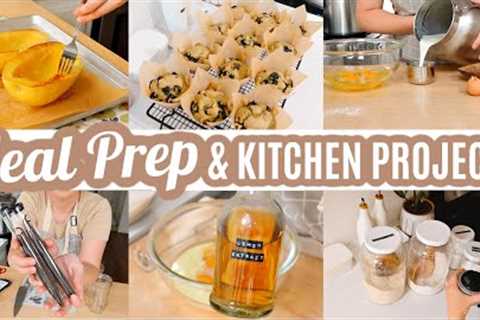 EASY BUDGET FRIENDLY WEEKLY MEAL PREP KITCHEN PROJECTS RECIPES LARGE FAMILY MEALS FREEZER MEALS