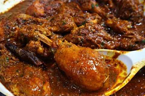 CHICKEN BHUNA MASALA (IN ENGLISH) | Chicken Fried With Spices | Chicken Masala Recipe