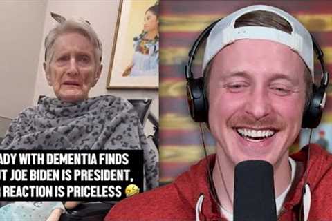 Lady with Dementia finds out Joe Biden is President | TRY NOT TO LAUGH #134