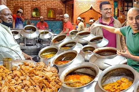 HUGE Indian Street Food Tour of OLD DELHI with the LEGEND @delhifoodwalks