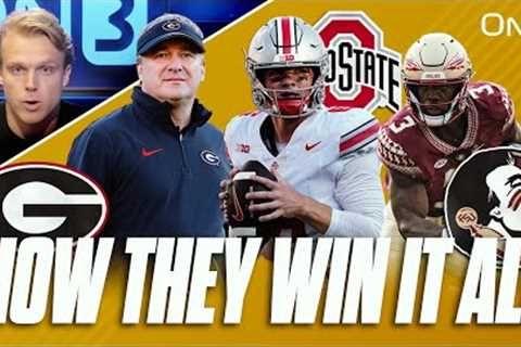 What Will It Take To Win A NATIONAL CHAMPIONSHIP? | Georgia, Michigan, Ohio State, FSU, Oregon