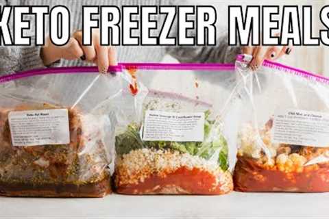 EASY KETO FREEZER MEALS For Instant Pot or Slow Cooker