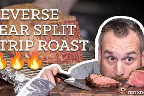 Savory Reverse-Seared Split Strip Roast