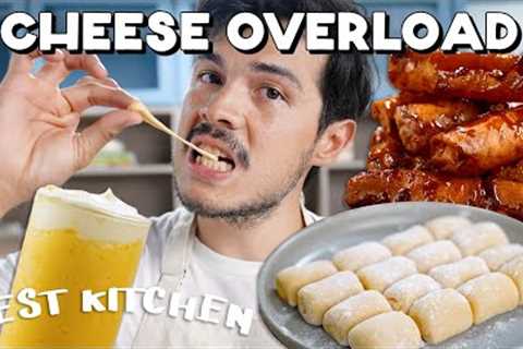 Erwan Cooks Cheesy Filipino Desserts (White Rabbit, Mango Shake, Tikoy, Leche Flan)