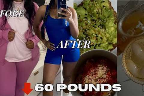 WHAT I EAT IN A DAY TO LOSE WEIGHT | 60 LBS WEIGHT LOSS IN 6 MONTHS