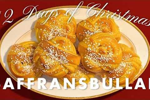 SAFFRANSBULLAR | Swedish Saffron Buns | 12 Days of Christmas 2023 pt.1