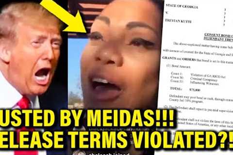 OUT OF CONTROL Trump Co-Defendant EXPOSED Violating Release Terms by Meidas