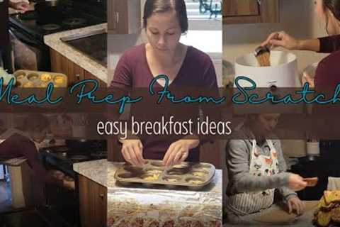 EASY BREAKFAST IDEAS | MEAL PREP | FREEZER MEALS