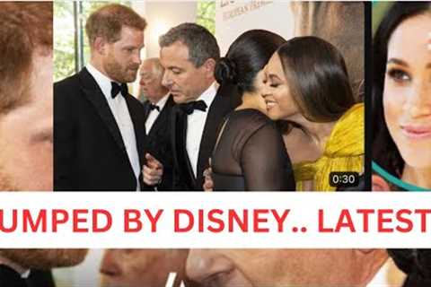 DUMPED BY DISNEY - IS THIS WHY? LATEST #royal #meghanandharry #meghanmarkle