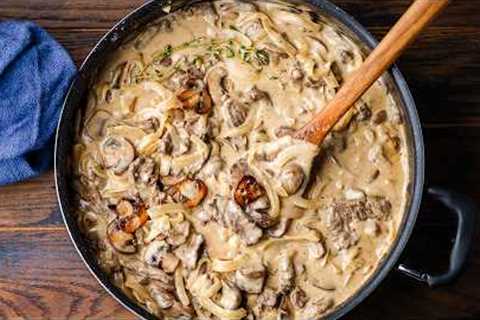 Beef Stroganoff - The Most Comforting Cold Weather Dish