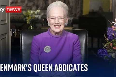 Denmark''s queen abdicates after 52 years on the throne