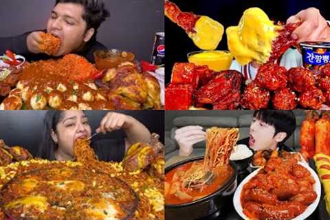 INDIAN FOOD VS KOREAN FOOD 🇮🇳🆚🇰🇷