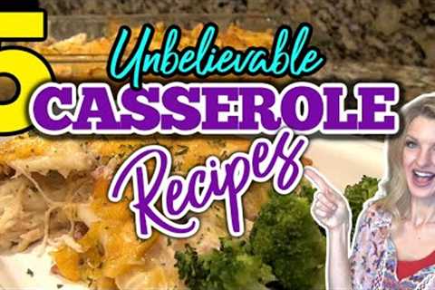 5 Amazing CASSEROLE RECIPES You NEED In Your LIFE! | Cozy CASSEROLES You DON''T Want To MISS