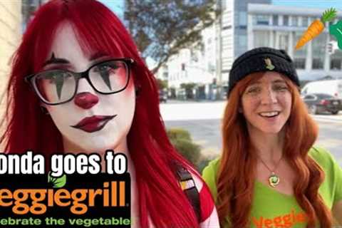 Ronda goes to Veggie Grill - with Veggie Girl
