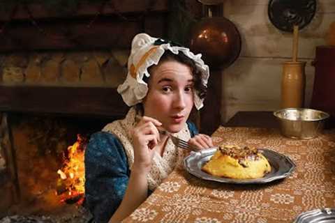 Is This the Most Delicious 1800s Dessert? - White Pot Pudding (1830) ASMR