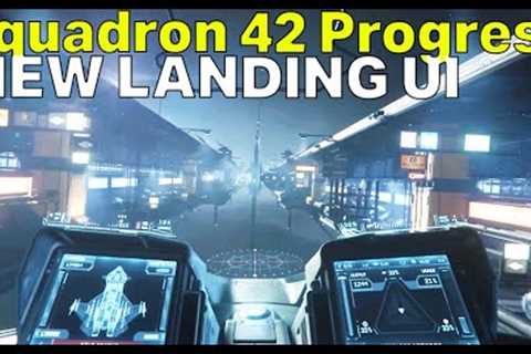 Polishing The STARMAP - Landing UI, Character Customizer, Creatures & NPCs | Squadron 42 Update