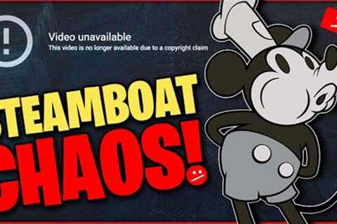 Steamboat Willie Copyright CHAOS: Mickey Mouse Enters Public Domain BUT Content STRUCK & Horror ..