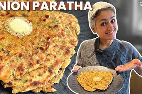 Make the most delicious paratha in 10 minutes - PYAAZ KA PARATHA | BEST ONION PARATHA RECIPE