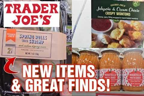 TRADER JOE''S  NEW ITEMS & GREAT FINDS for January 2024! A FAVORITE IS BACK!