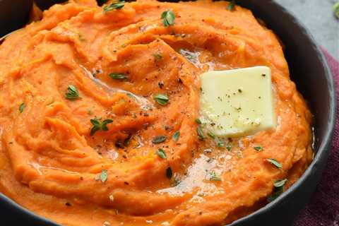 Mashed Sweet Potatoes