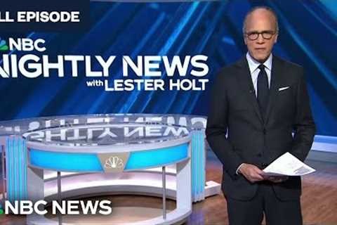 Nightly News Full Broadcast - Jan. 11