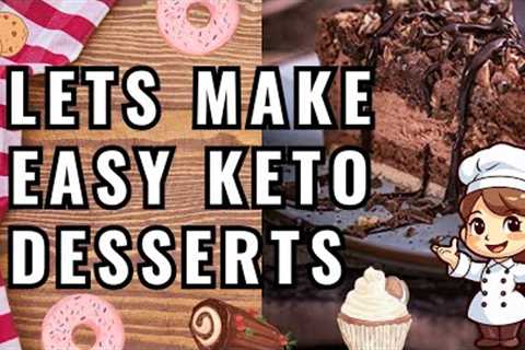 EASY KETO DESSERTS RECIPES #ketorecipes #ketodesserts #easyketorecipes