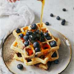 Blueberry Waffles Recipe