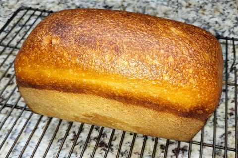 Today's bake: Sourdough Tin Loaf