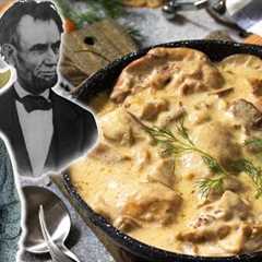 Making President Lincoln's Favorite Meal | Chicken Fricassee