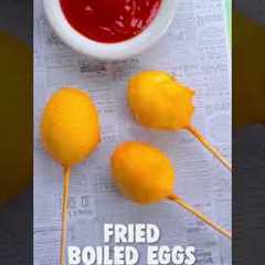 Skip the corn dogs and make these fried boiled eggs