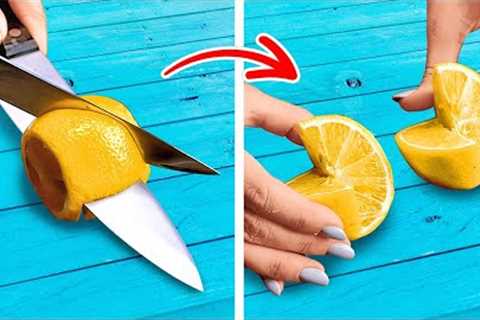 Genius Ways to Cut and Peel Fruits and Vegetables