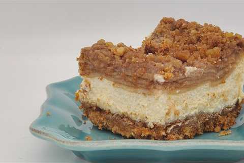 Walnut Apple Cheesecake Bars - Wicked Handy