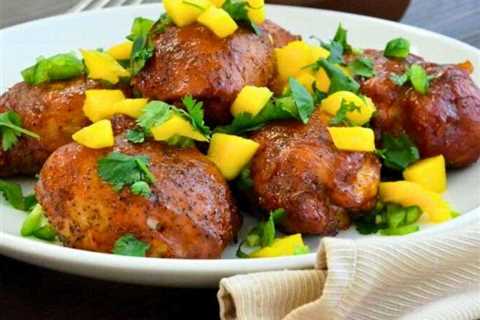 Mango Jalapeno Boneless Chicken Thighs