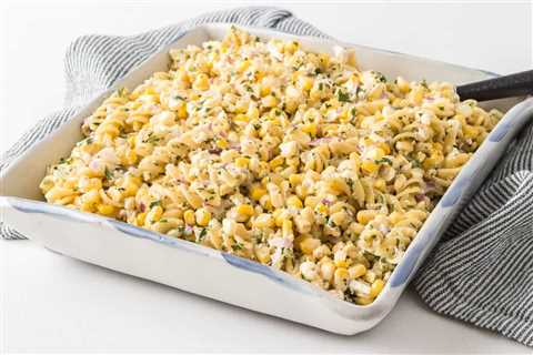 Mexican Street Corn Pasta Salad